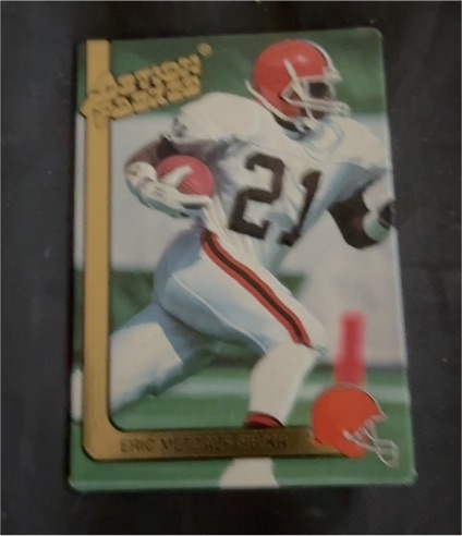 1991 Action Packed #48 Eric Metcalf — front