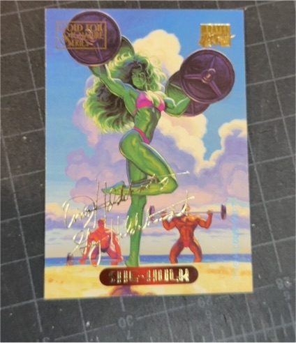 1994 Fleer Marvel Masterpieces #108 She-Hulk — front