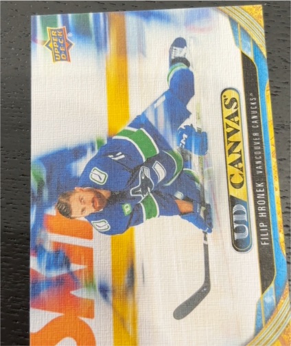 2024-25 Upper Deck Series 2 UD Canvas #C166 Filip Hronek — front