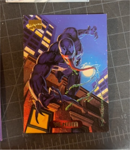 1994 Fleer Marvel Masterpieces #131 Venom — front