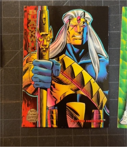 1994 Fleer Marvel Universe #187 Blackwulf — front
