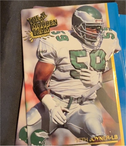 1991 Action Packed All-Madden Team #34 Seth Joyner — front