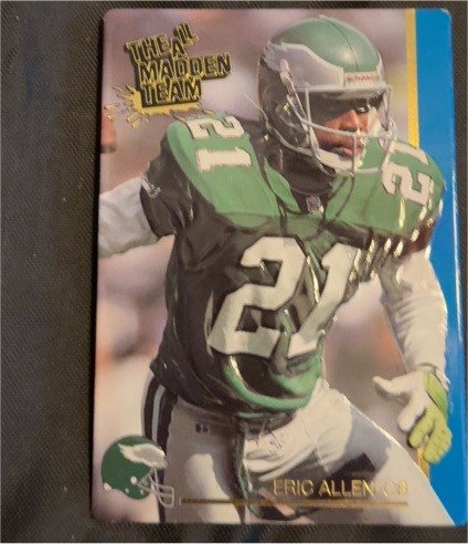 1992 Action Packed All Madden Team #20 Eric Allen — front