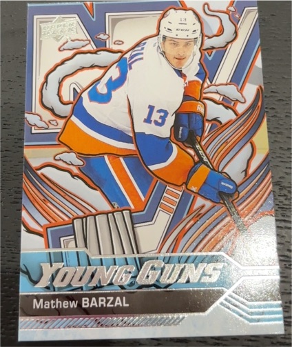 2024-25 Upper Deck Series 2 #458 Mathew Barzal — front