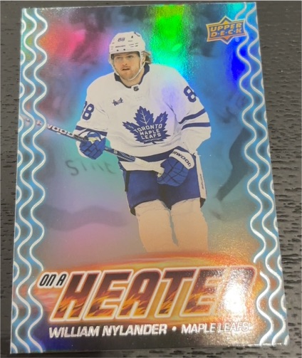 2024-25 Upper Deck On A Heater #OH-14 William Nylander — front