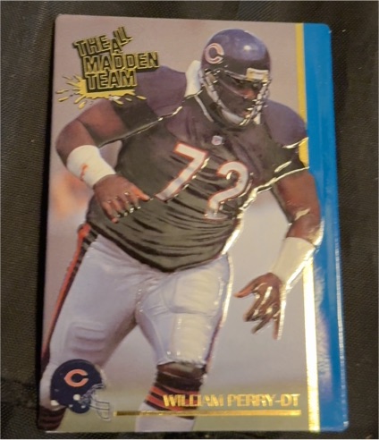 1991 Action Packed All-Madden #16 William Perry — front