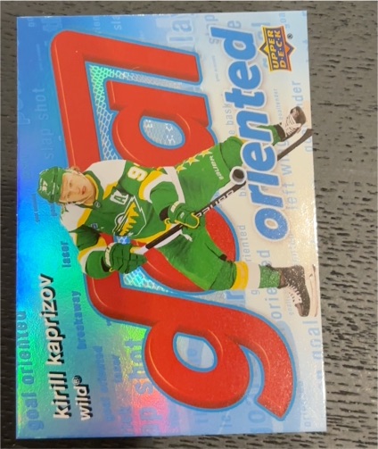 2025-26 Upper Deck Goal Oriented #GO-4 Kirill Kaprizov — front