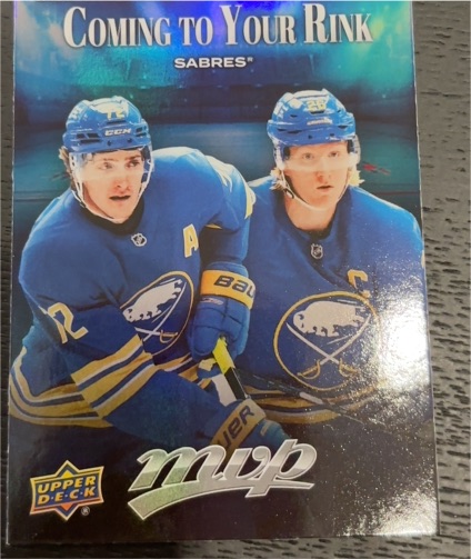 2025-26 Upper Deck MVP #CR-4 Dustin Wolf & Jonathan Huberdeau Coming to Your Rink — front