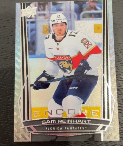 2025-26 Upper Deck Series 1 Encore #E-91 Sam Reinhart — front