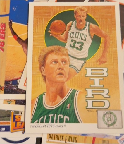 1991-92 Upper Deck #77 Larry Bird — front