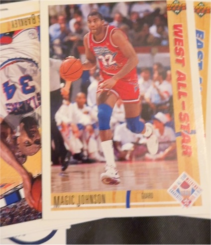 1991-92 Upper Deck #57 Magic Johnson — front