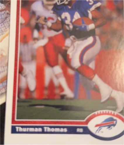 1991 Upper Deck #356 Thurman Thomas — front