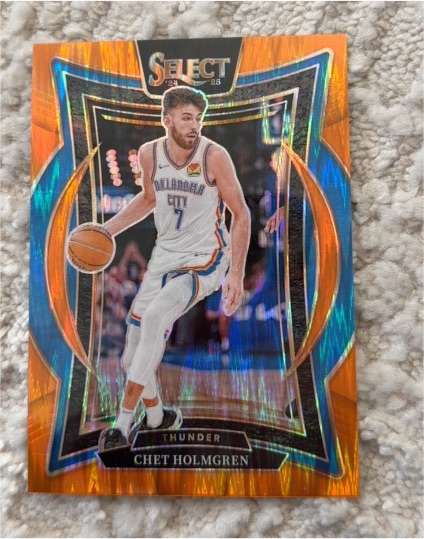 2024-25 Panini Select #1 Chet Holmgren — front