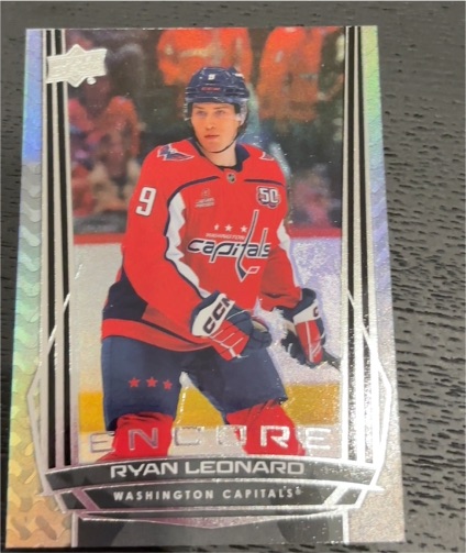 2025-26 Upper Deck Encore #E-76 Ryan Leonard — front