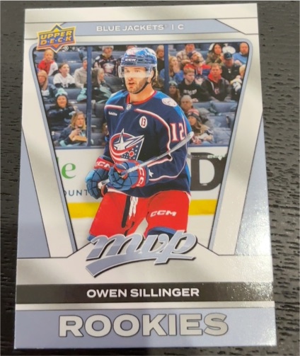 2025-26 Upper Deck MVP #223 Owen Sillinger — front