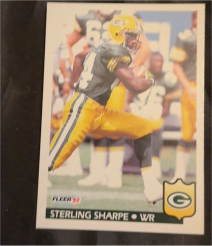 1992 Fleer #135 Sterling Sharpe — front