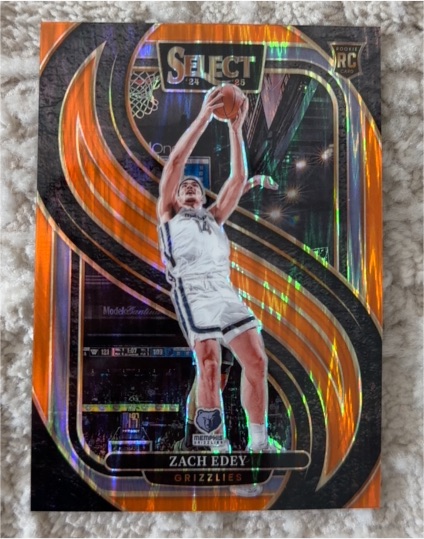 2024-25 Panini Select Premier Level #192 Zach Edey — front