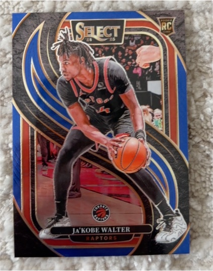 2024-25 Panini Select #195 Ja'Kobe Walter — front