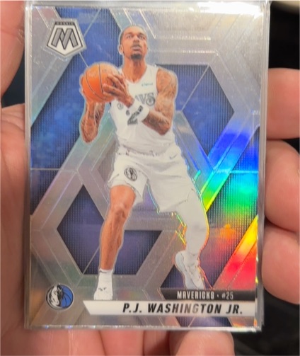 2024-25 Panini Mosaic #134 P.J. Washington Jr. — front