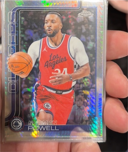 2025-26 Topps Chrome #22 Norman Powell — front