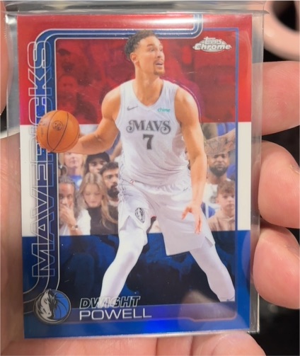 2025-26 Topps Chrome #223 Dwight Powell — front