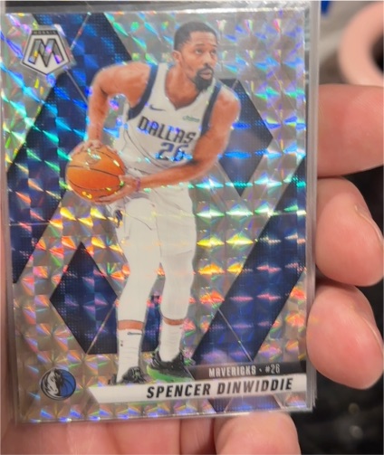 2024-25 Panini Mosaic #26 Spencer Dinwiddie — front