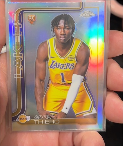 2025-26 Topps Chrome #286 Adou Thiero — front