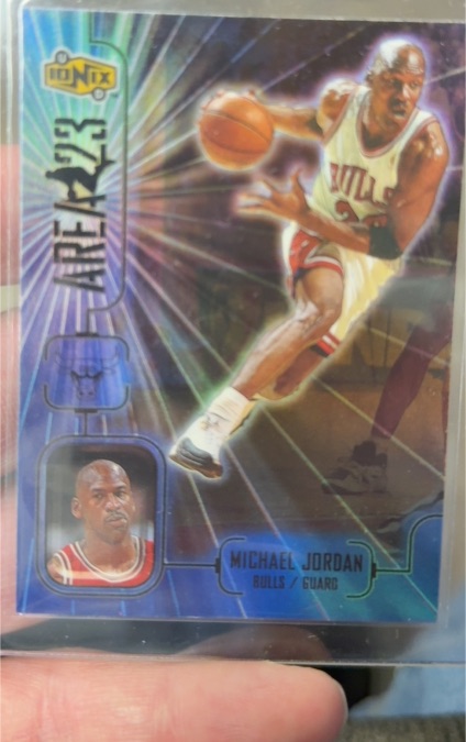1998-99 Upper Deck Ionix Area 23 #A1 Michael Jordan — front