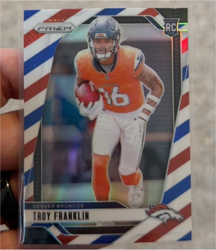 2024 Panini Prizm #393 Troy Franklin — front