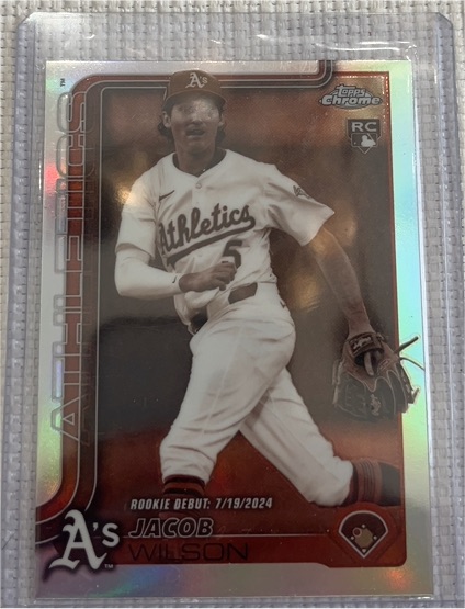 2025 Topps Chrome Update #USC150 Jacob Wilson — front