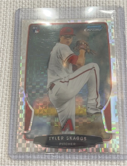 2013 Bowman Chrome #Tyler Skaggs RC — front