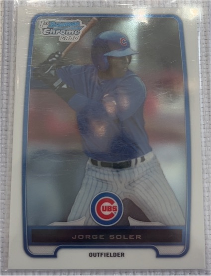 2012 Bowman Chrome #BCP120 Jorge Soler — front