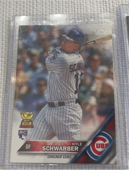 2016 Topps Baseball Series 1 #66 Kyle Schwarber Rookie Card — front