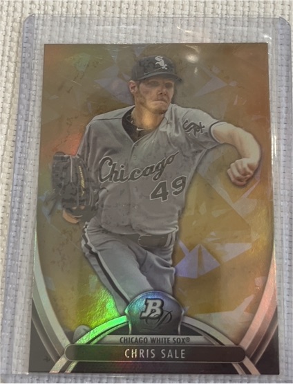 2013 Bowman Platinum #97 Chris Sale — front