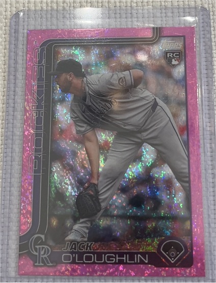 2025 Topps Update #US215 Jack O'Loughlin — front