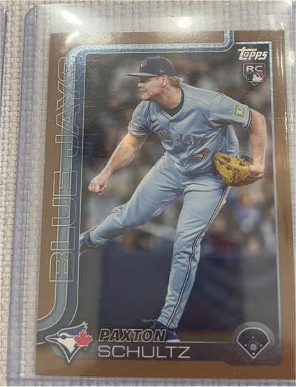 2025 Topps Chrome Update #USC101 Paxton Schultz — front