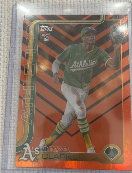 2025 Topps Update #US14 Denzel Clarke — front