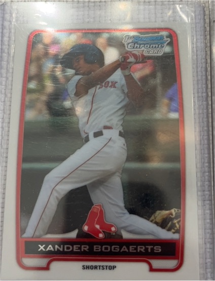 2012 Bowman Chrome Prospects #BCP105 Xander Bogaerts — front