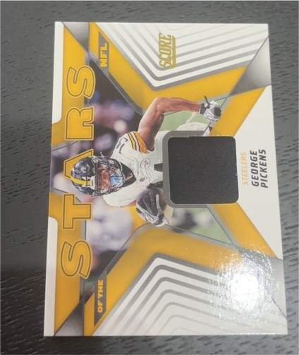 2025 Panini Score Stars of the NFL #SNJ-GPS George Pickens — front