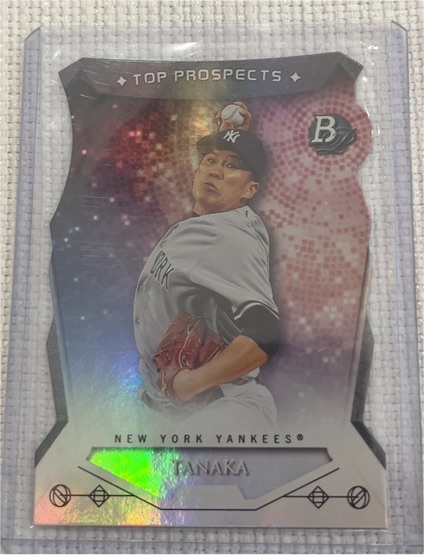 2014 Bowman Platinum #TP-MT Masahiro Tanaka — front