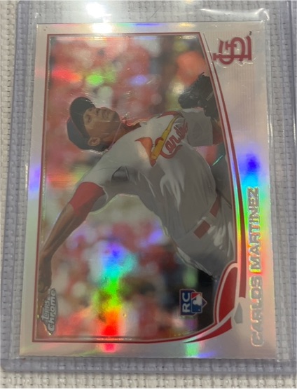 2013 Topps Chrome #107 Carlos Martinez — front