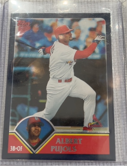 2003 Topps #200 Albert Pujols — front
