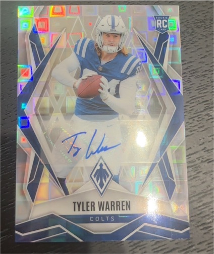 2025 Panini Phoenix #185 Tyler Warren — front