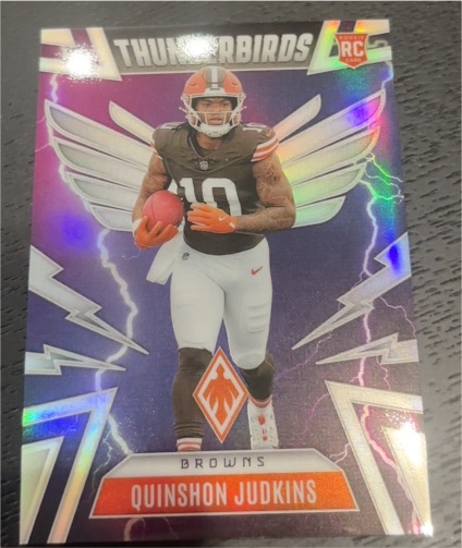 2025 Panini Phoenix Thunderbirds #12 Quinshon Judkins — front