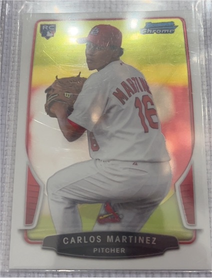 2013 Bowman Chrome #217 Carlos Martinez — front