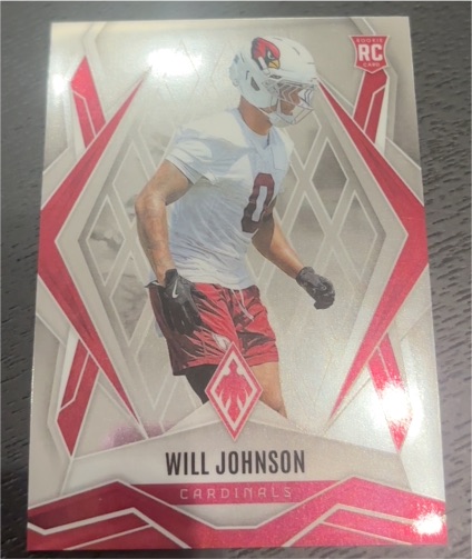 2025 Panini Phoenix #221 Will Johnson — front