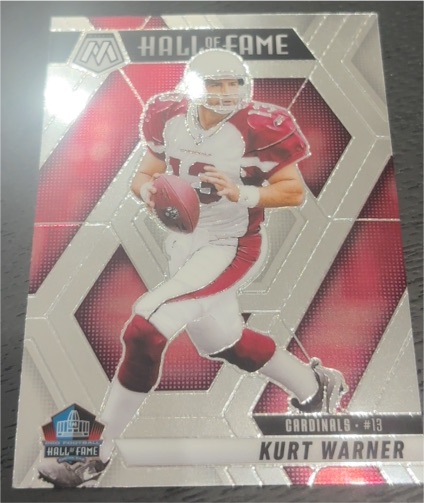 2025 Panini Mosaic #300 Kurt Warner — front