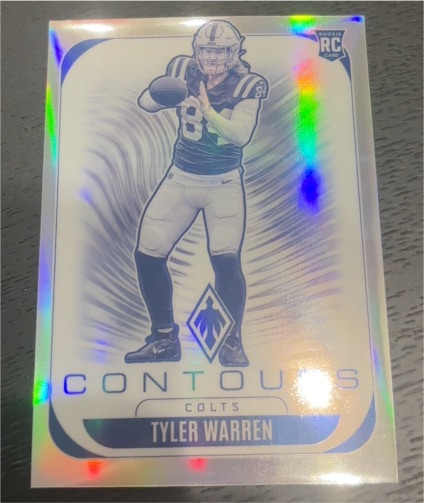 2025 Panini Phoenix #14 Tyler Warren Contours — front