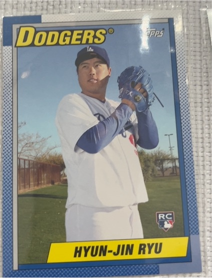 2013 Topps Archives #163 Hyun-Jin Ryu — front