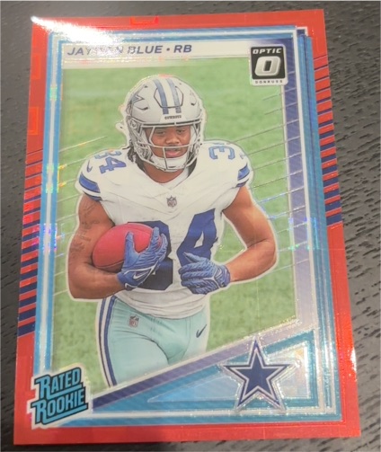 2025 Panini Donruss Optic #308 Jaydon Blue — front